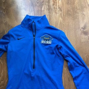 UCSB Nike Dri-fit 3/4 zip